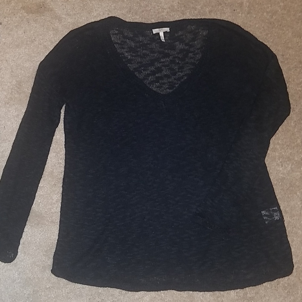 Joie Open Knit Semi-sheer Lightweight Sweater
